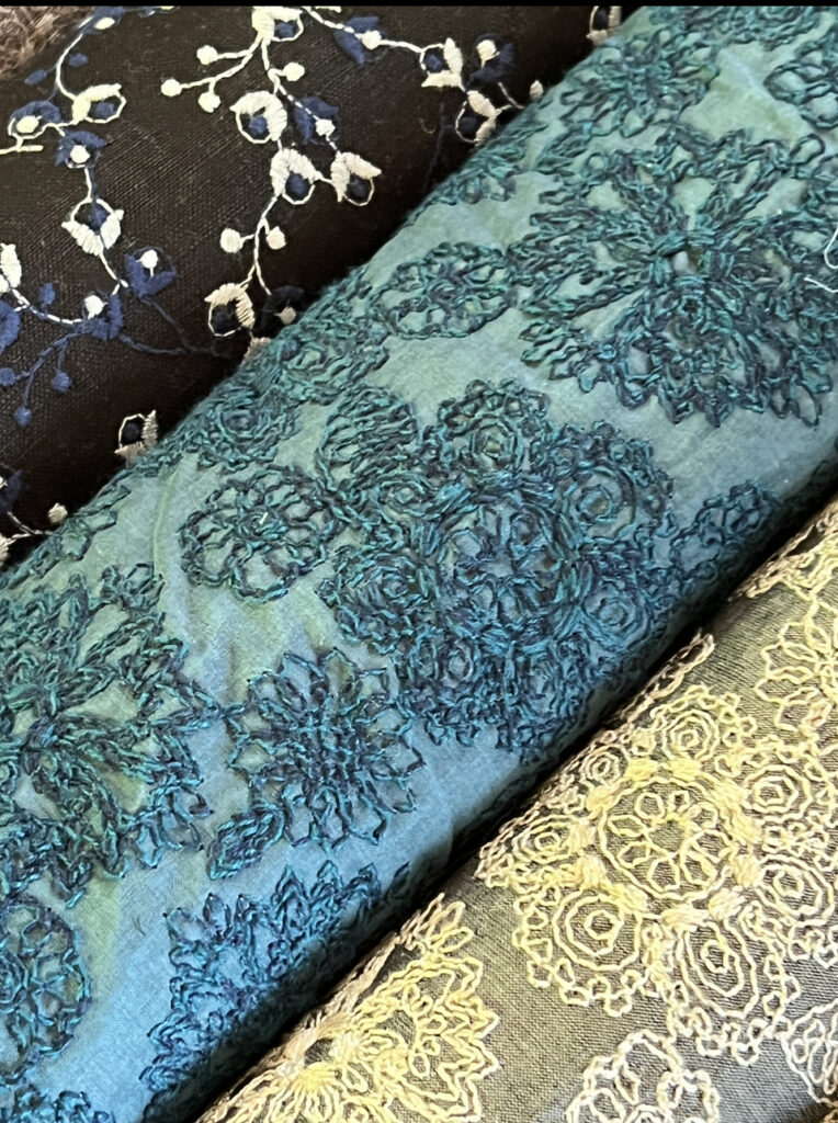 レース生地♡岡山レース（レース生地）展示会㏌倉敷 - ミシン刺繍