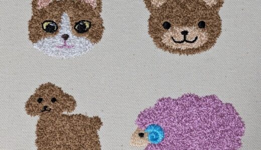 もじゃもじゃ刺繍って何???