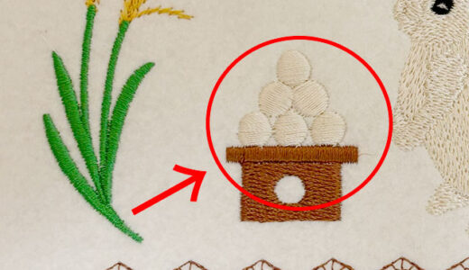 正円だけど正円じゃない！？刺繍の奥深さ（笑