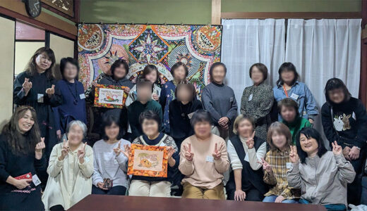 心がふわっとあたたかくなる時間を、みんなで紡いだ日♪ミシン刺繍のつどい in 米原