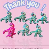 思い思いの恐竜が生まれました!