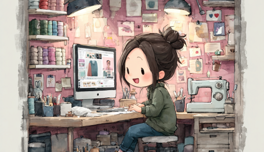 キャクター刺繍　過去を振り返る