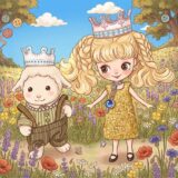 王冠立体刺繍の試作品作り💖